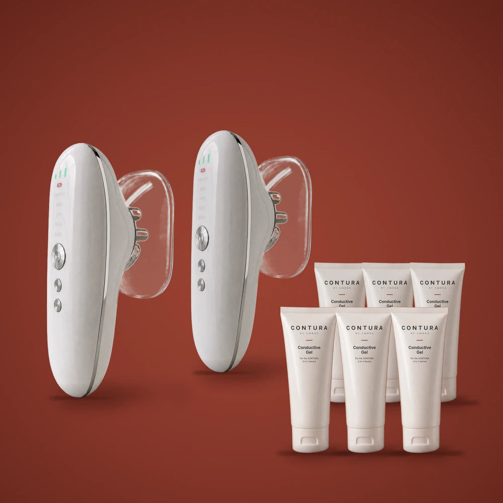 Duo: 2 devices · 4 gels · 2 plans